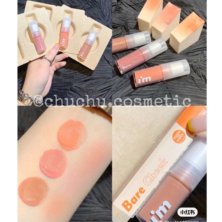 Má hồng kem Im Meme Bare Cheek Liquid
