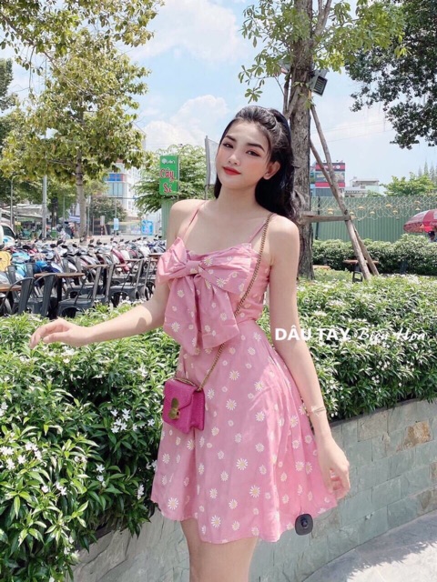Đầm hoa thô