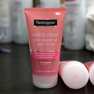 [Auth] Sữa rửa mặt Neutrogena Visibly Clear Pink Grapefruit Tagliches Peeling