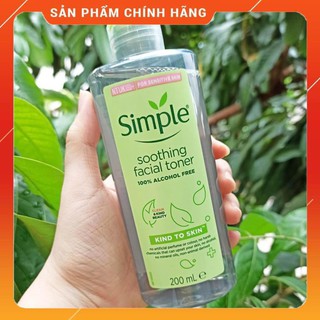 [CHÍNH HÃNG]-[FREESHIP] - Nước hoa hồng Simple Kind to Skin Soothing Facial Toner