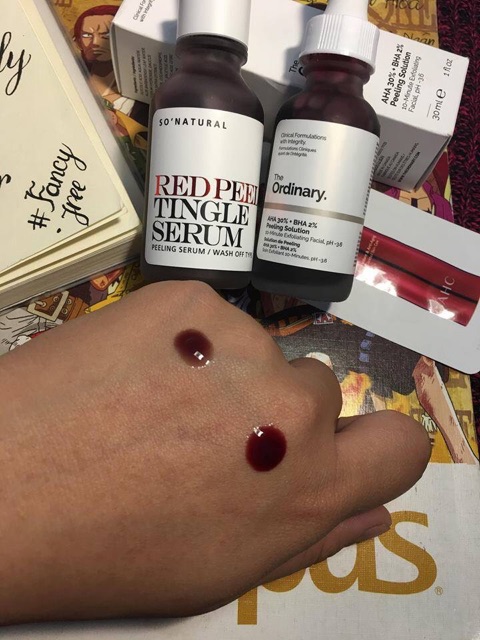 Red peel tingle serum - peel da