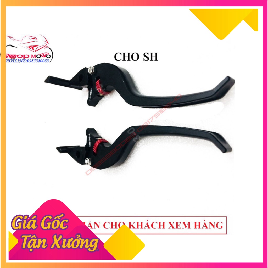 TAY THẮNG RCB E+ LEVER FULL BOX HÀNG CHÍNH HÃNG CHO SH 125/150, EX 150 VÀ WINNER (Ảnh Sp thật)