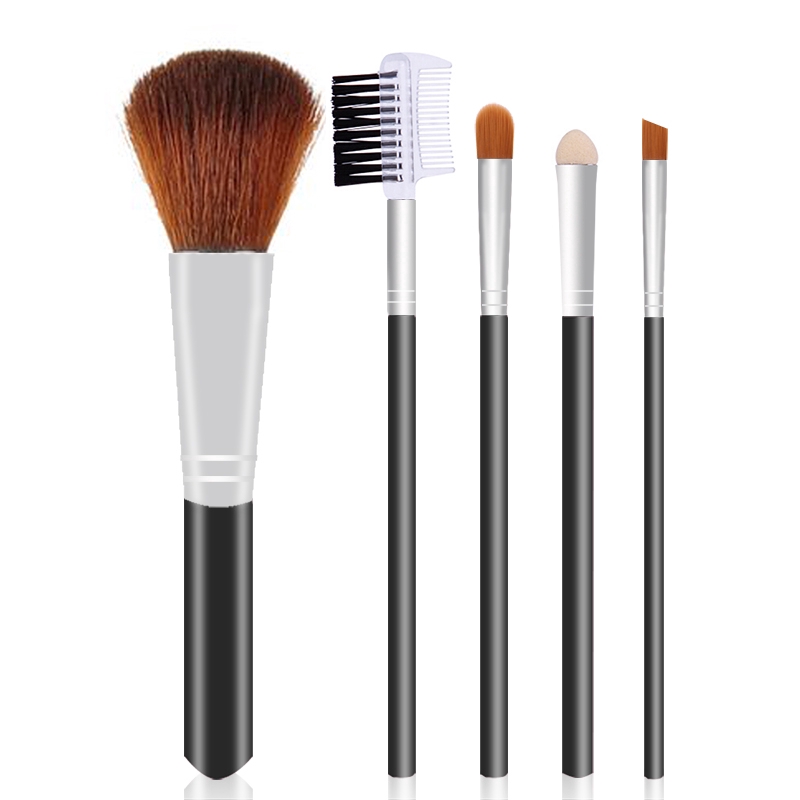 (Hàng Mới Về) Set 5 Cọ Trang Điểm Lamuseland 1406-b Tay Cầm Màu Đen | BigBuy360 - bigbuy360.vn
