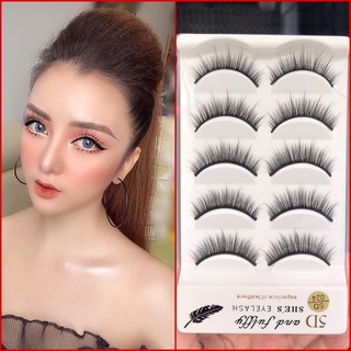 Mi giả chồn 3D 5D cao cấp (5 cặp/hộp) tái sử dụng nhiều lần