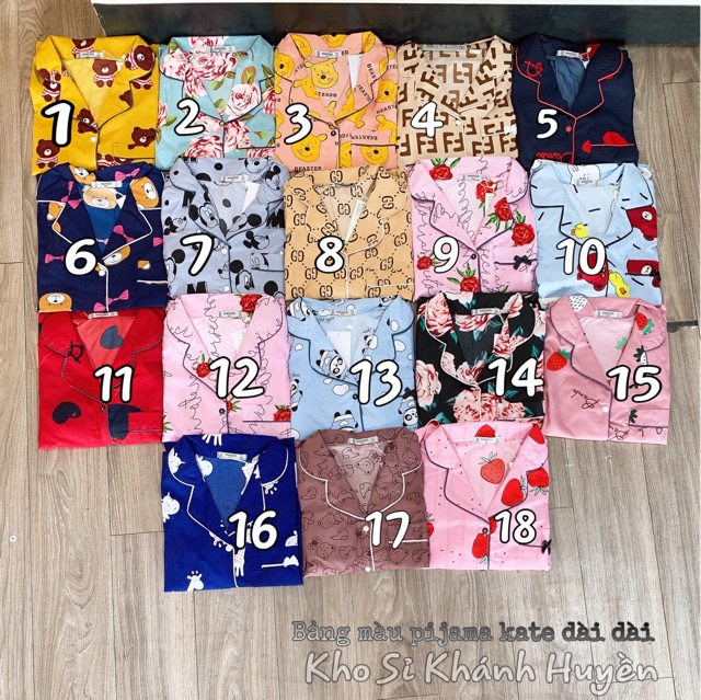 Bộ Pijama Dài Tay fom <60kg ( Quần dài + Áo dài )_ | BigBuy360 - bigbuy360.vn