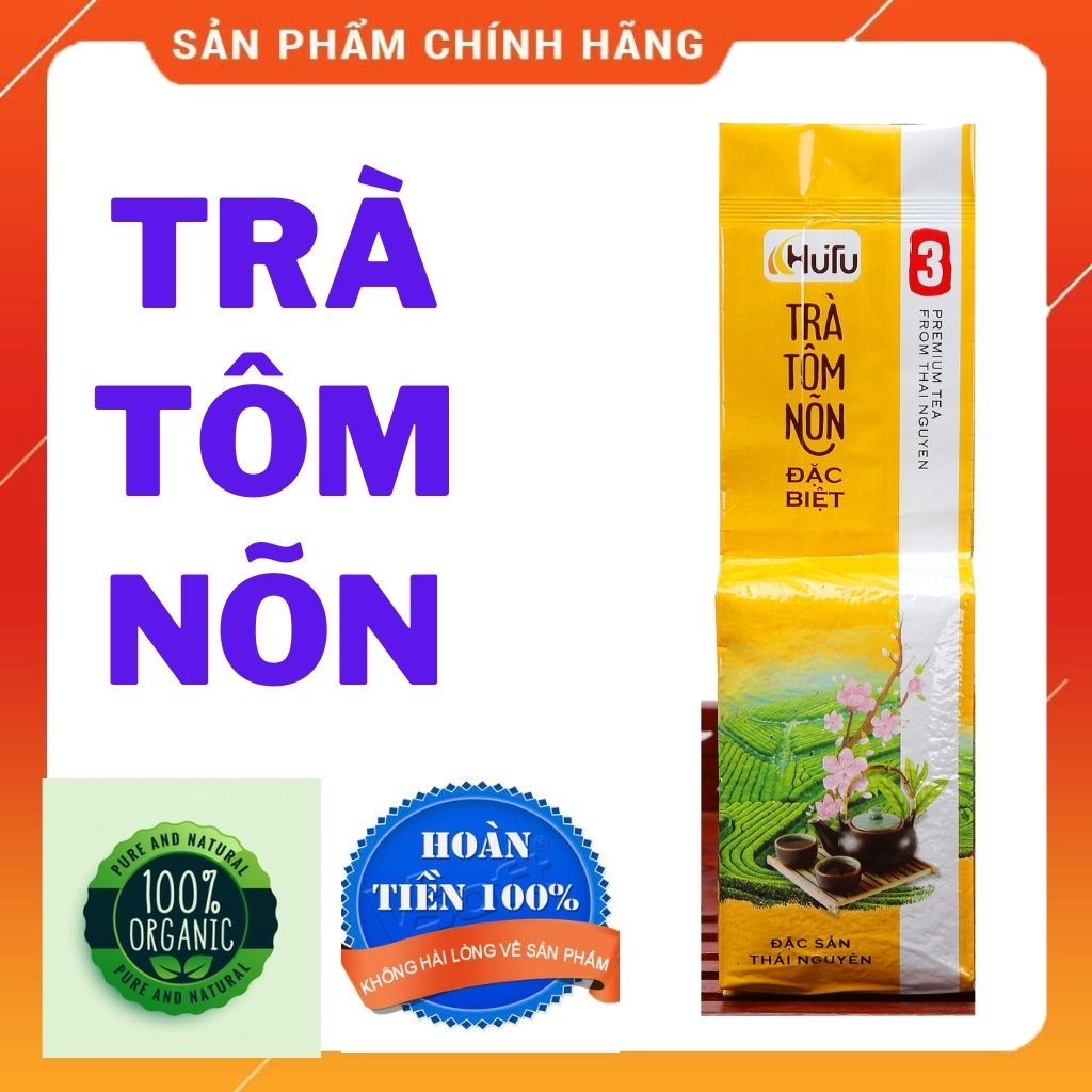 Trà Tôm Nõn 1Kg Dán  - Trà Tân Cương Ngon Thượng Hạng - Trà Bắc Thái Nguyên - Chè Thái Nguyên - Trà Thái Nguyên