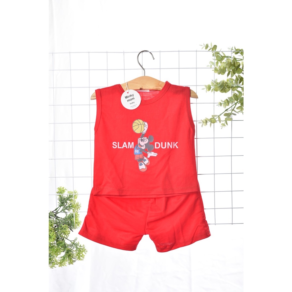 BỘ MICKEY BA LỖ MÙA HÈ CHO BÉ 5-20KG ( KÈM ẢNH THẬT)
