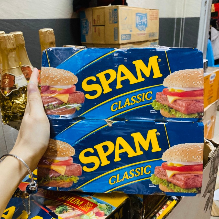 [Hộp 340g] Thịt heo Spam Classic Hormel Foods  - Date 2023
