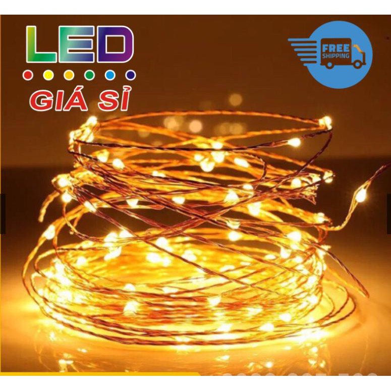 Đèn Led Đom Đóm Fairylight dùng pin tiểu 3 mét 30 led