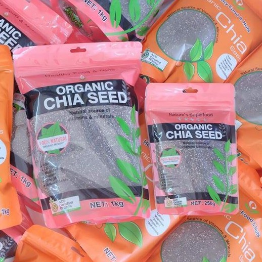 HẠT CHIA ORGANIC (HSD: 31/10/2021)