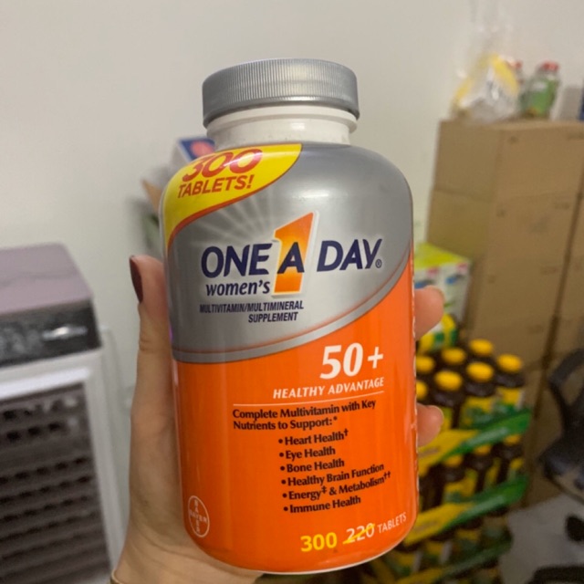 Viên uống trắng one a day nữ 50+