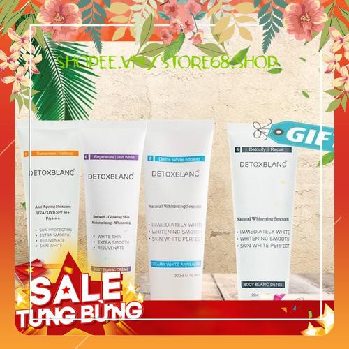 [GIẢM GIÁ SIÊU ƯU ĐÃI] [HOT HOT HOT] COMBO BODY TRẮNG TOÀN DIỆN DETOX BLANC [DETOX BLANC] [DETOX BLA