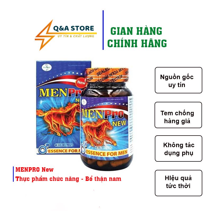 MENPRO NEW - TĂNG CƯỜNG SINH LÝ NAM