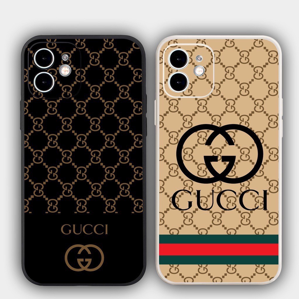 Ốp Lưng Iphone Cạnh Vuông, Bảo Vệ Camera Hình GUCCI KUTE 7Plus,8Plus,x,xs,xsmax,11,11promax,12,12promax,13,13promax