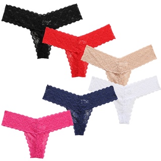 Quần lót ren lọt khe viền -m18