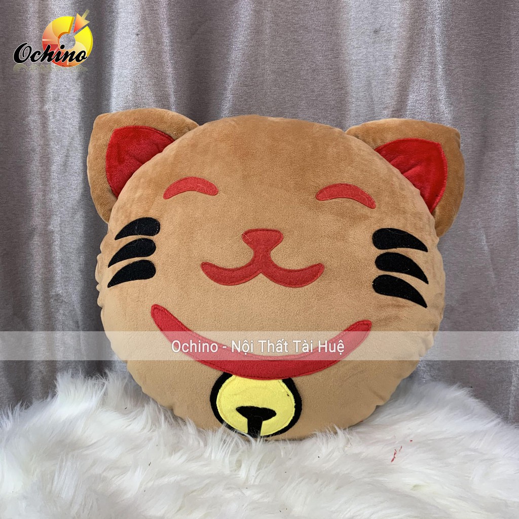 Gối Tròn Hình Thú Và Hình Hoa Quả Ngộ Nghĩnh Siêu Cute Hàng Handmade Cao Cấp Nhiều Mẫu Chọn (Có Sẵn)