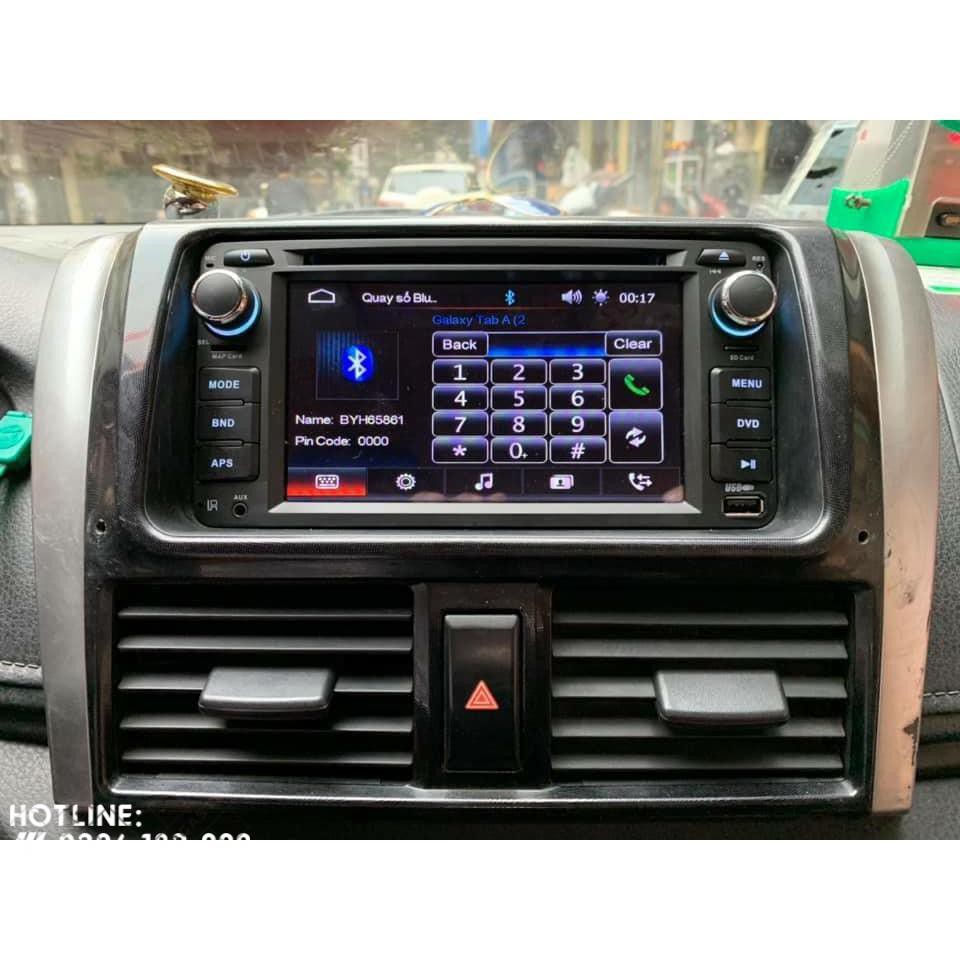 Đầu DVD GPS dẫn đường lắp chung Toyota (Vios, innova, fortuner, Altisl, yaris..) tặng thẻ GPS ver 2020