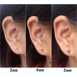 1 chiếc nụ tai bi bạc