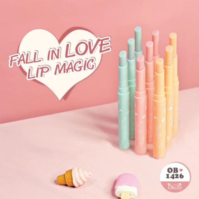 Son gió Thái Dưỡng môi lên màu OBUSE Fall in Love | BigBuy360 - bigbuy360.vn