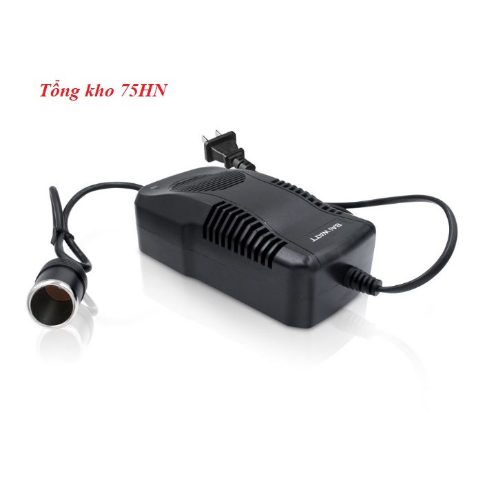 Bơm lốp Michelin 12266 - Chính hãng BH 12 tháng + Bộ Đổi nguồn 220v sang 12v 15A- 180W cao cấp