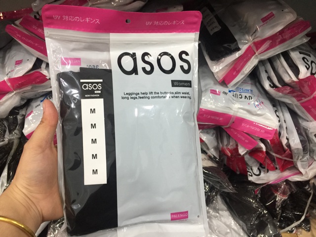 Quần Legging Asos xuất Nhật túi Zip loại 1