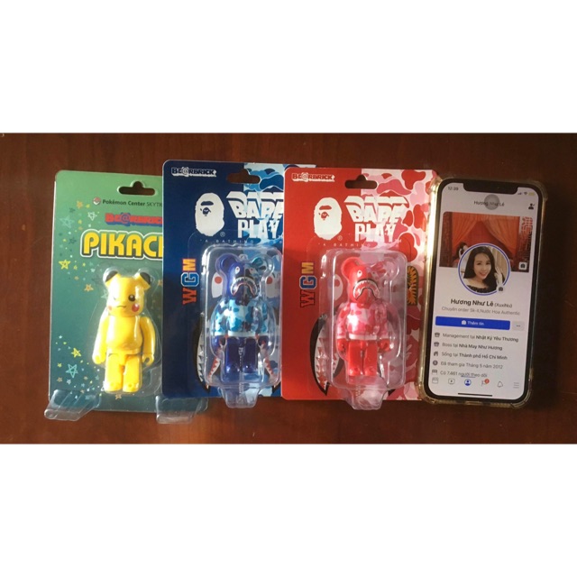 Chính hãng Bearbrick Bape