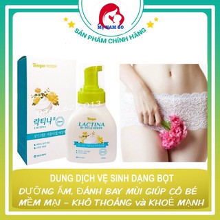 Dung Dịch Vệ Sinh TEMPO LACTINA Hàn Quốc❣️Dung Dịch Vệ Sinh Dạng Bọt Dành Cho Cả Nam và Nữ 280ml