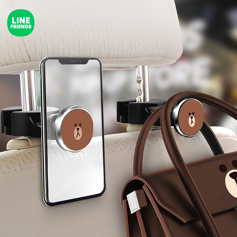 Móc Treo Đồ Sau Ghế Xe Hơi Hình Hoạt Hình Đáng Yêu