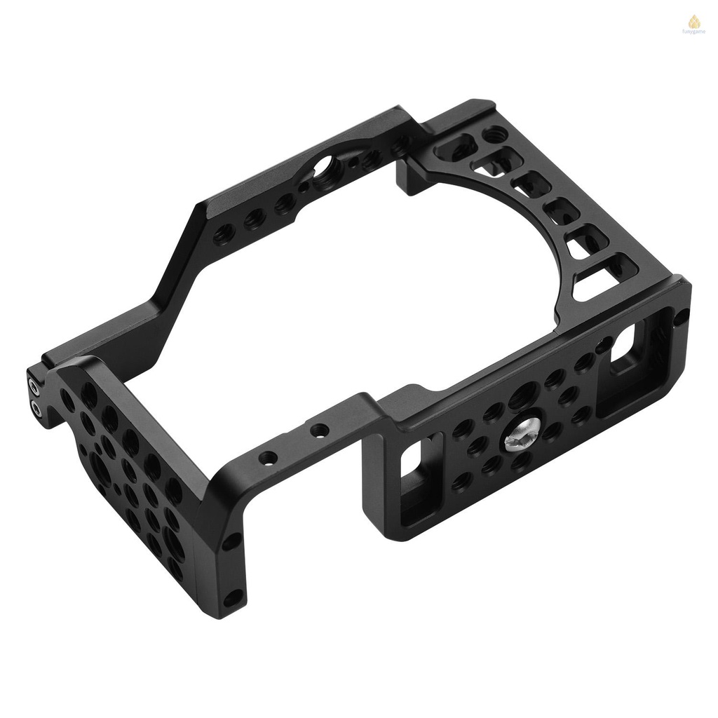 khuyến mãi giá thấp)Khung Hợp Kim Nhôm Gắn Máy Ảnh Sony A6000 / A6100 / A6300 / A6400 / A6500