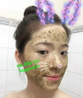 Bột hà diệp lục kiềm dầu trắng da