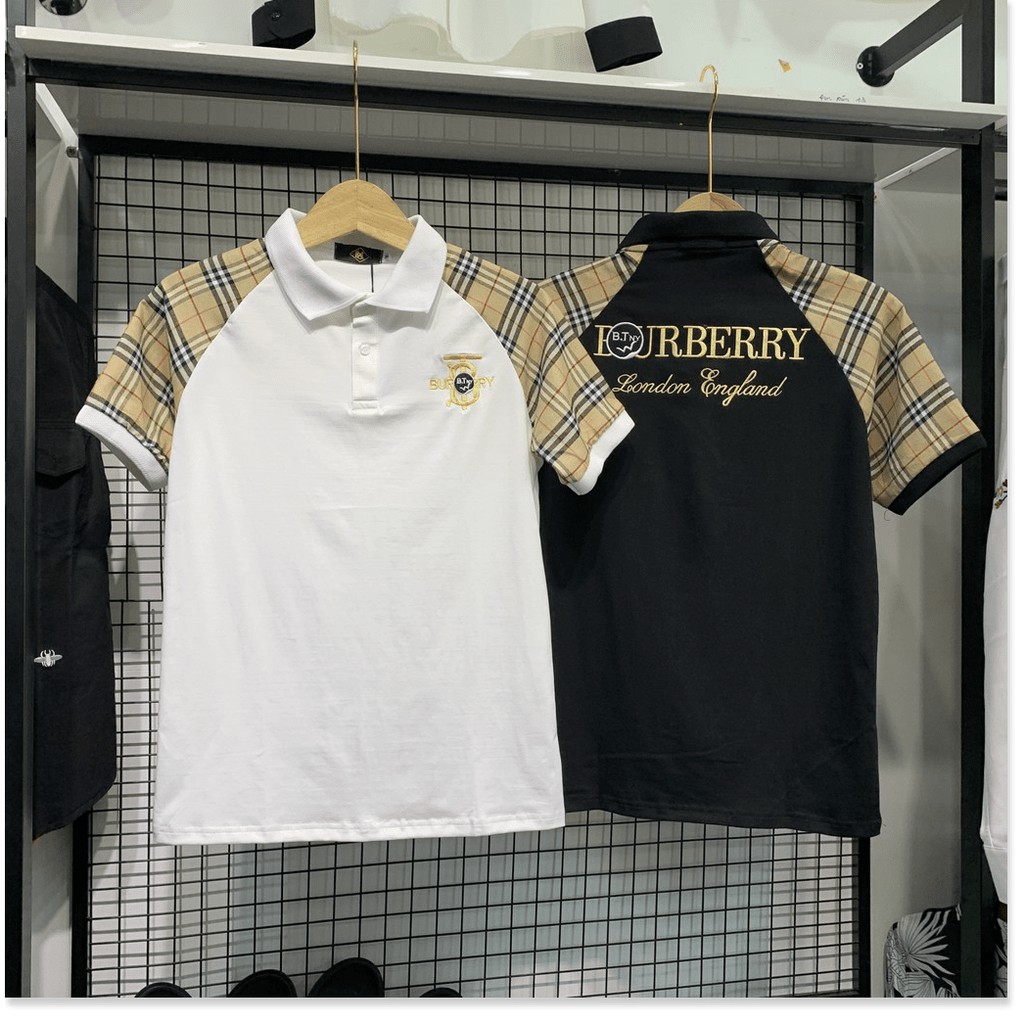 Áo Thun Nam Cổ Bẻ Thêu Họa Tiết Hot Trend ,Phong Cách HP