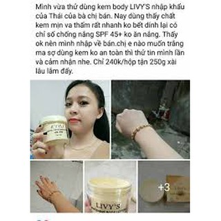 KEM BODY LIVY THÁI LAN