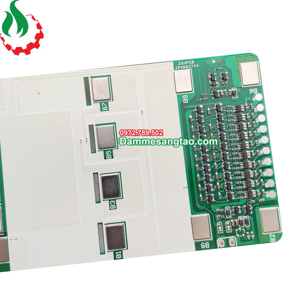 Mạch 10S 20A 36V bảo vệ pin li-ion 3.7V cho xe điện cân bằng