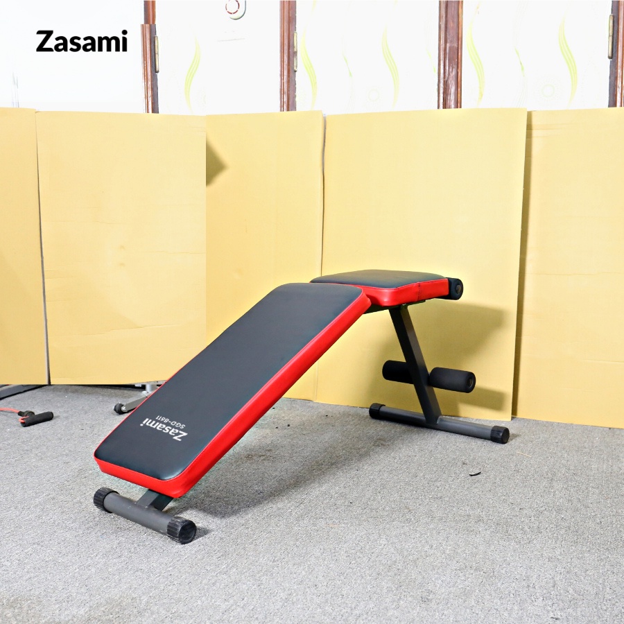 Ghế Tạ Đa Năng ZASAMI SGN-8611, Thiết bị tập gym tại nhà có 6 cấp độ điều chỉnh ghế bảo hành chính hãng