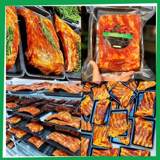 Sườn heo ướp BBQ - Sườn cánh buồm ướp sẵn