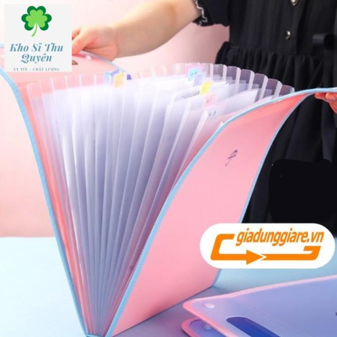 TÚI ĐỰNG HỒ SƠ tài liệu 13 ngăn ( Khổ A4 ) dùng đa năng và tiện lợi dùng cho bé đi học quai sách dễ dàng - giadunggiarre | BigBuy360 - bigbuy360.vn