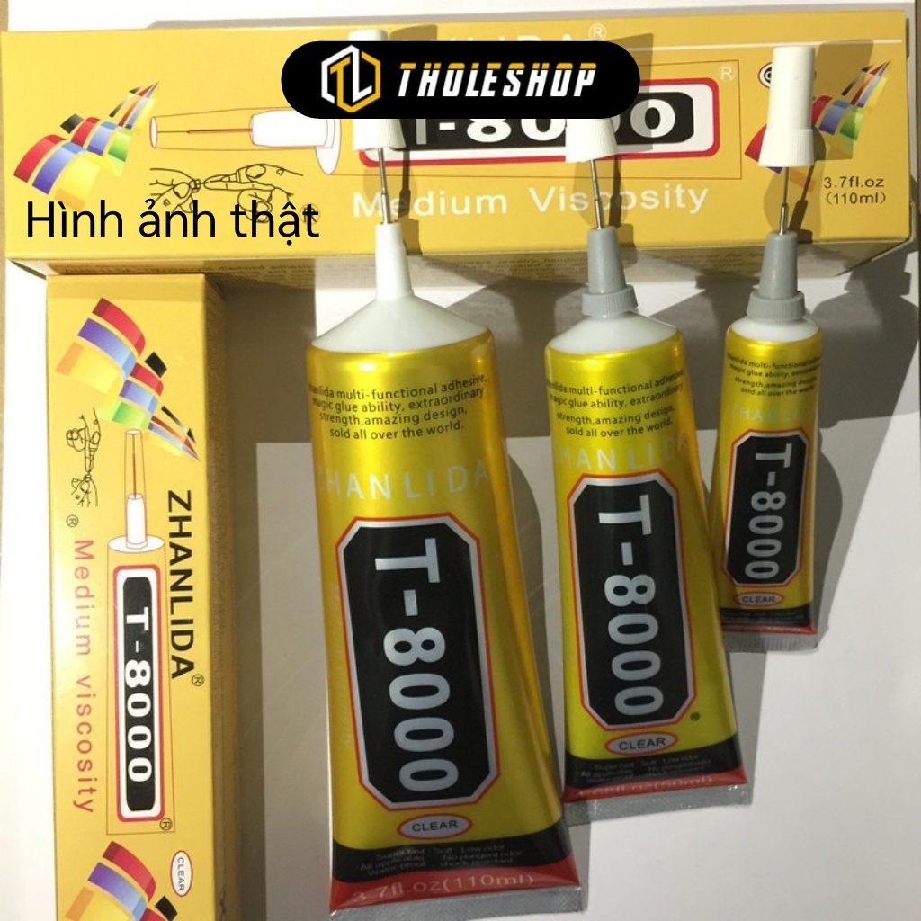 Keo Dán Đa Năng - Keo Dán Thủ Công Mỹ Nghệ, Vải, Đính Hạt, Ốp Lưng T-8000 110ml 8245