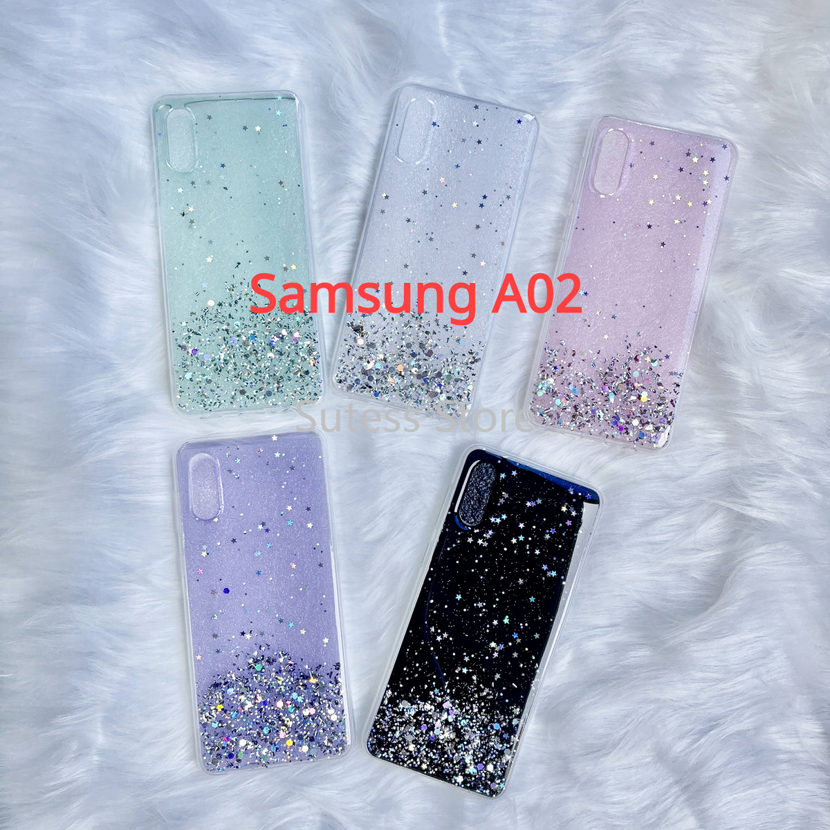 Ốp điện thoại tpu ánh kim cho Samsung A02 A02S A12 S21 Plus S21 Ultra A32 4G 6.4 inch A52 A72 | BigBuy360 - bigbuy360.vn