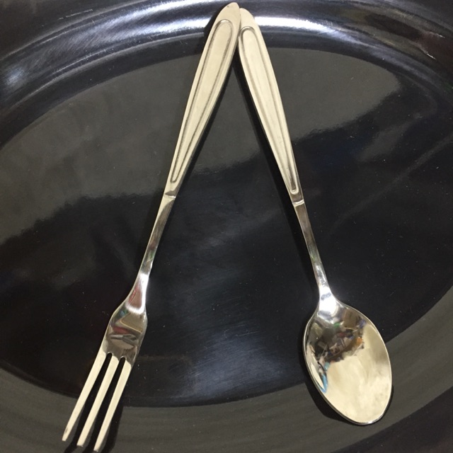 Thìa cafe, dĩa inox xịn