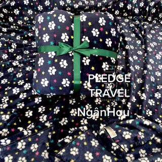 💯Chăn Lông Tuyết CHÂN CÚN-Size 1,9mx2,4m