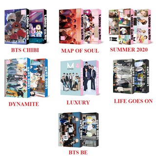 Mẫu lomo card bts thần tượng âm nhạc mới nhất 2021