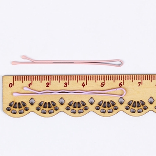 Set 10 Kẹp Tóc Màu Trơn Đơn Giản