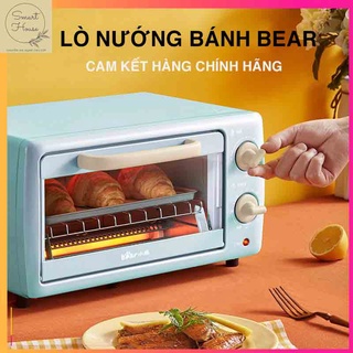 Lò nướng điện mini Bear 10.5L - Lò nướng gia đình, nướng bánh tự động, đa chức năng - công suất 700W