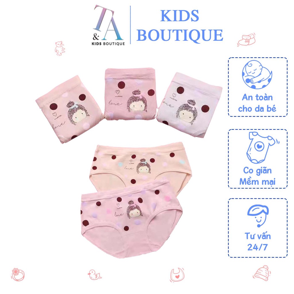 Quần Chip Tam Giác Cho Bé CHIDU, Chất Liệu Cotton Êm Dịu Với Làn Da Bé - T&amp;A Kids Boutique - CD034