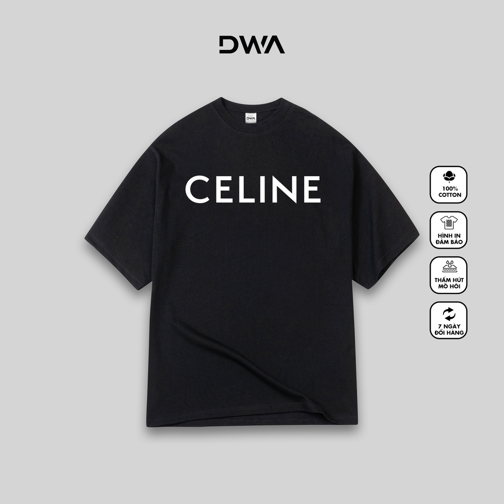 Áo Thun Tay Lỡ Form Rộng Celin Basic, Áo Phông Form Rộng Nam Nữ Unisex Cotton Basic Cổ Tròn , DWA.Unisex
