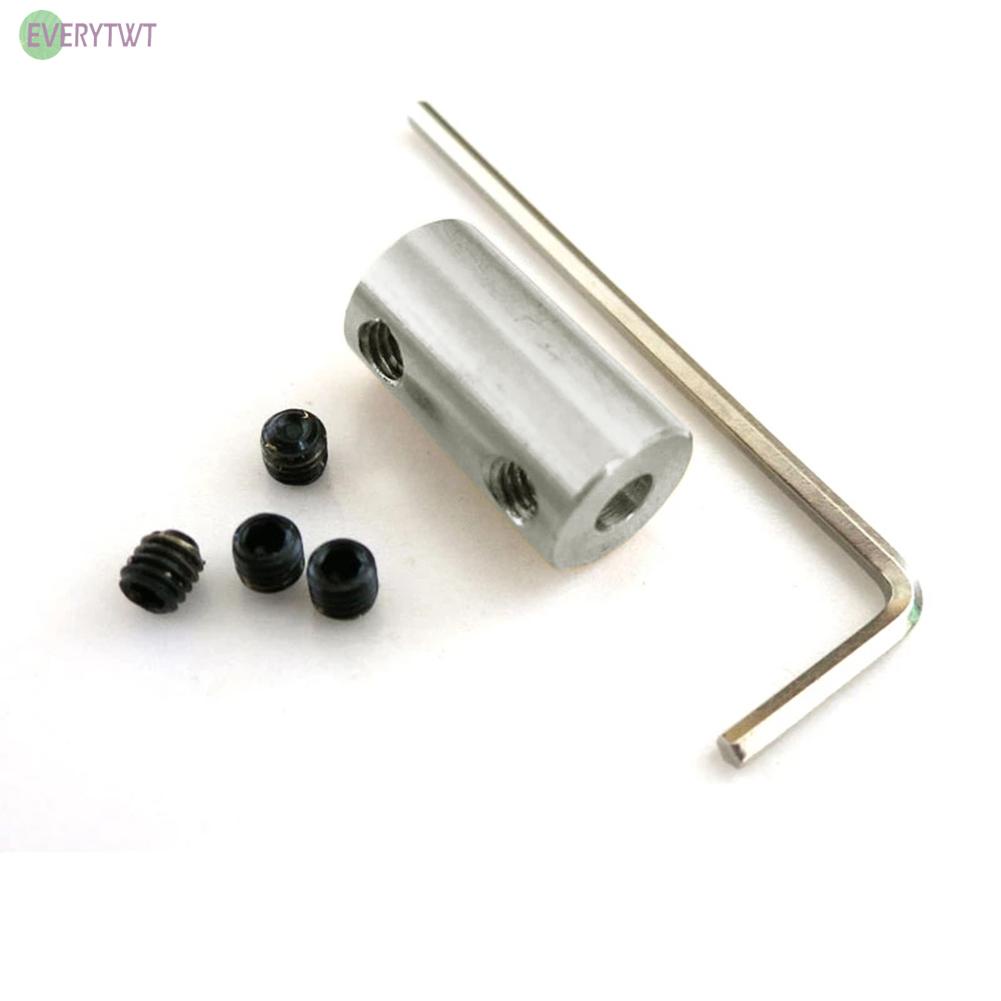 1set 4mm/5mm/6mm/8mm/10mm Rigid Shaft Coupling Motor Connector Sleeve #45 Steel Tools & Workshop Equipment