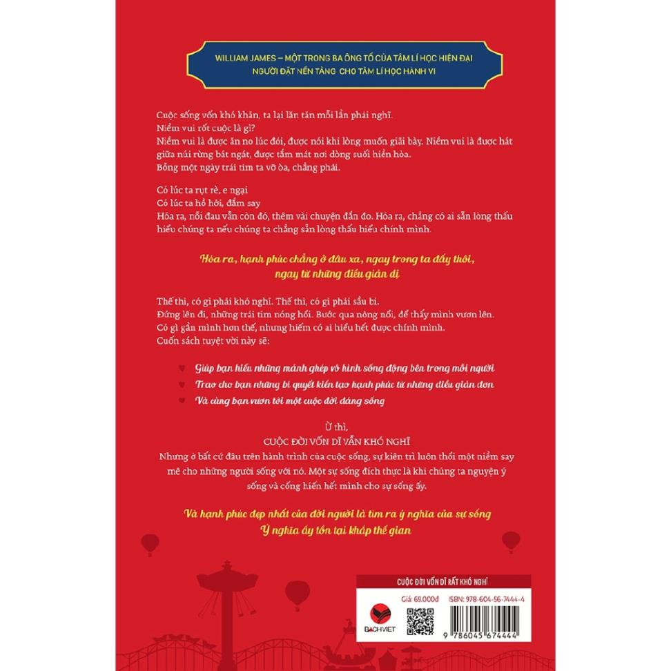 Sách Bách Việt - Cuộc Đời Vốn Dĩ Rất Khó Nghĩ - On Some Of Life’S Ideals - Bách Việt