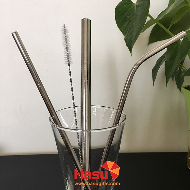 Ống hút Inox 304 - Combo ống hút 5 món kèm cọ, hộp đựng | BigBuy360 - bigbuy360.vn