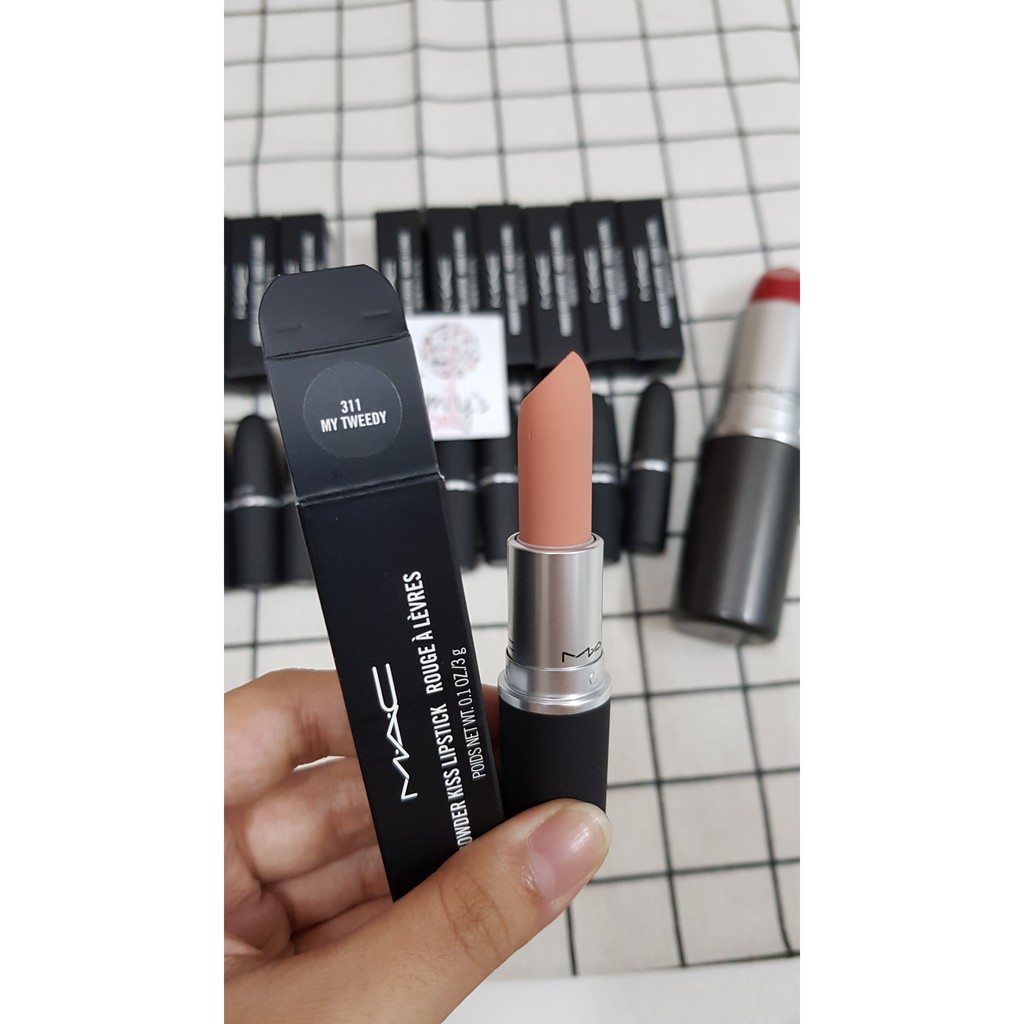 Son lì dòng mới MAC Powder Kiss Lipstick | BigBuy360 - bigbuy360.vn