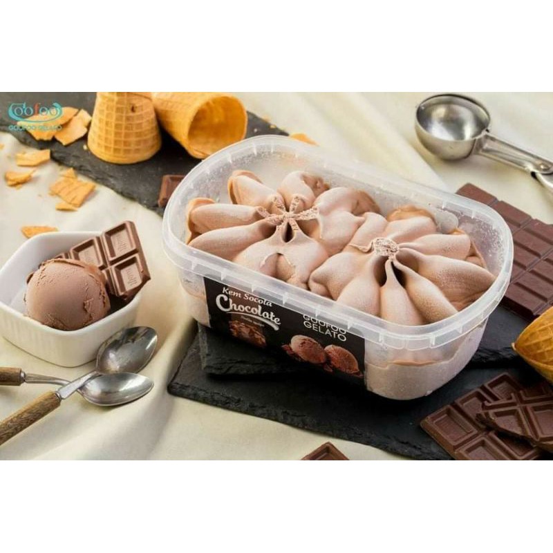 KEM Ý CAO CẤP GOOFOO GELATO ĐỦ VỊ SIÊU NGON 100% LÀM TỪ HOA QUẢ TỰ NHIÊN)
